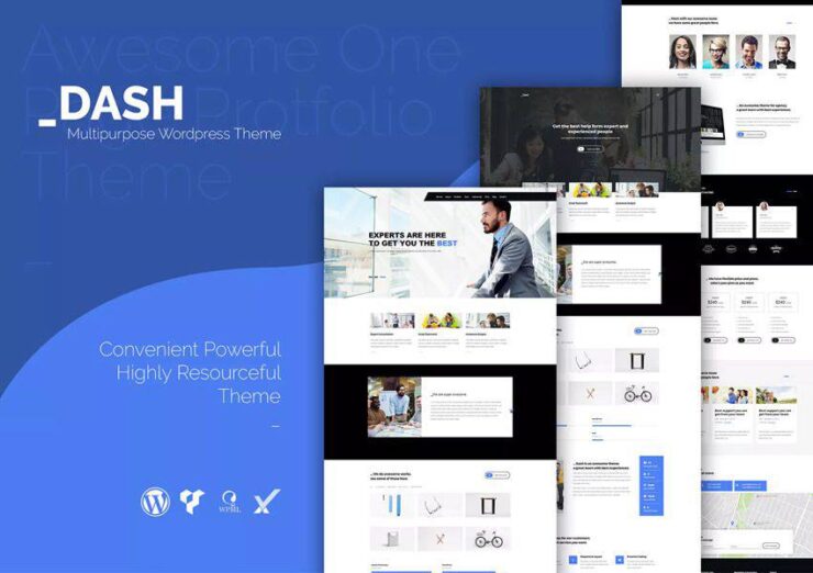 Business Corporate Theme Dash