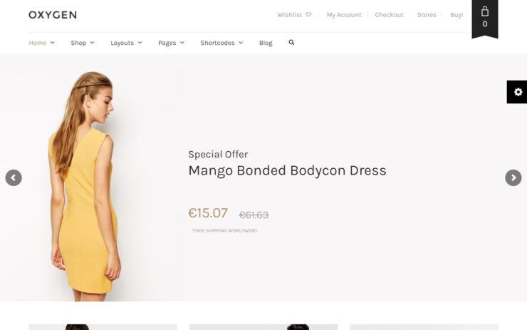 Fastestwoocommerce Oxygen Theme