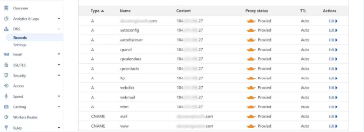 WordPress网站Cloudflare 521错误