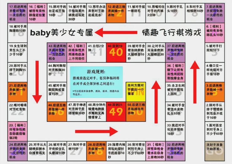 各个版本的情趣飞行棋，由浅入深，游戏必备-4